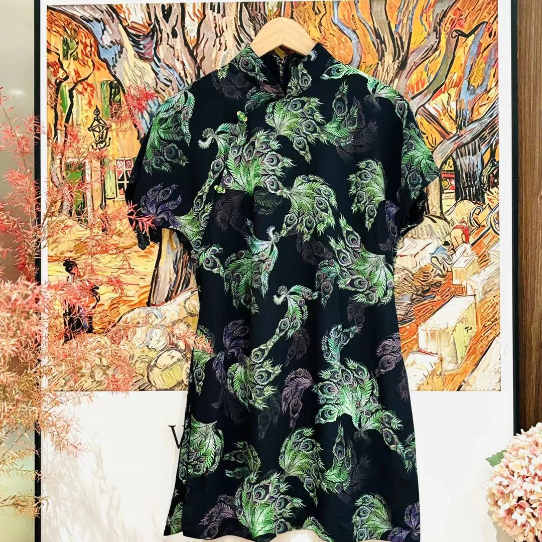 VV&AA 月中桂 新中式国风复古气质旗袍衫 D25037