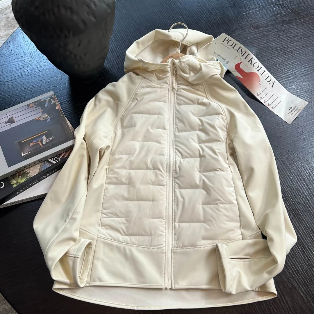 VV&AA 冬装新款轻薄时尚百搭拼接内胆羽绒服保暖短外套 BJ3385