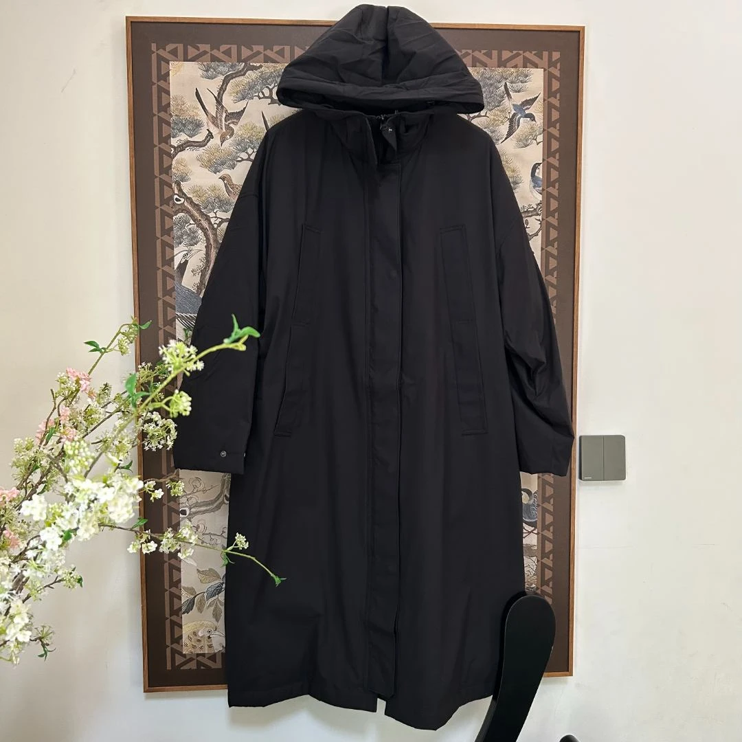 VV&AA 秋冬新款自然轻盈感韩版中长款羽绒服外套 BJ3386