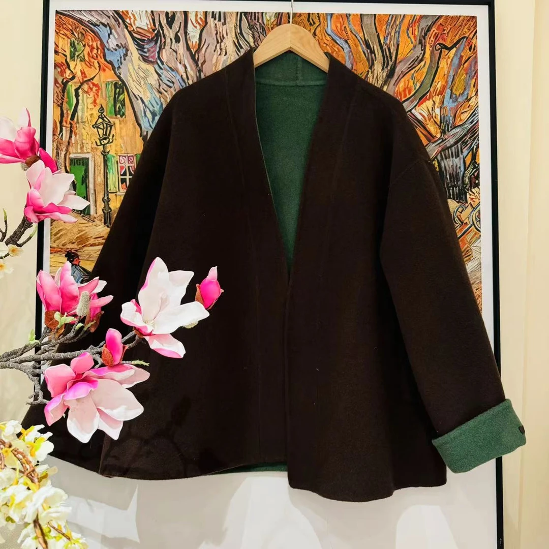 VV&AA 春秋新款复古气质休闲百搭短外套 GM3320