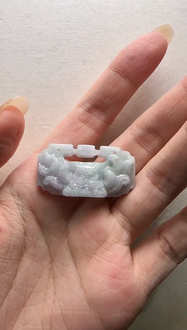 【闪购商品】翡翠颈饰银S925镶嵌国风