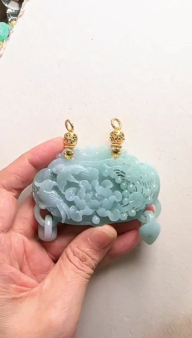 【闪购商品】翡翠颈饰未镶嵌国风