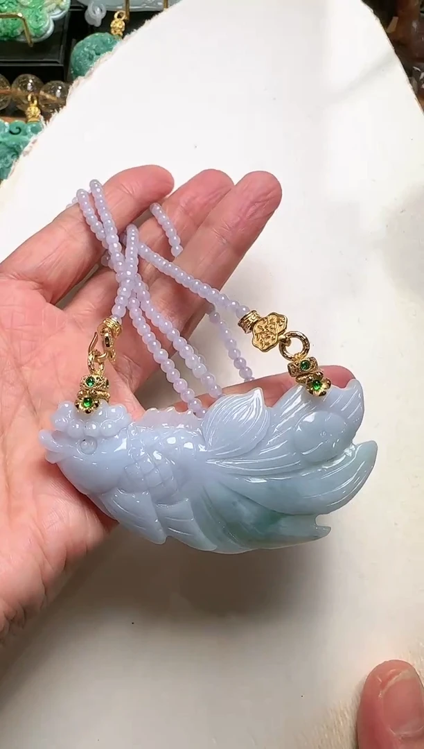 【闪购商品】翡翠颈饰未镶嵌国风