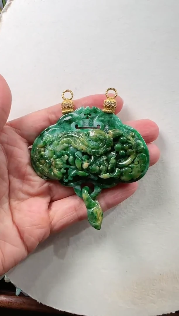 【闪购商品】翡翠颈饰未镶嵌国风