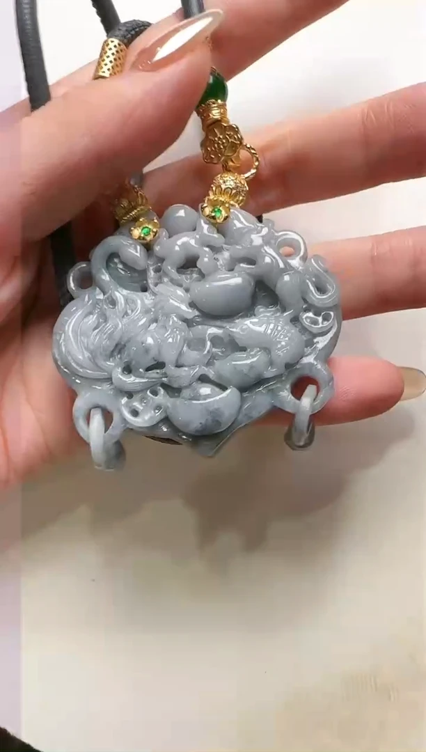 【闪购商品】翡翠颈饰未镶嵌国风
