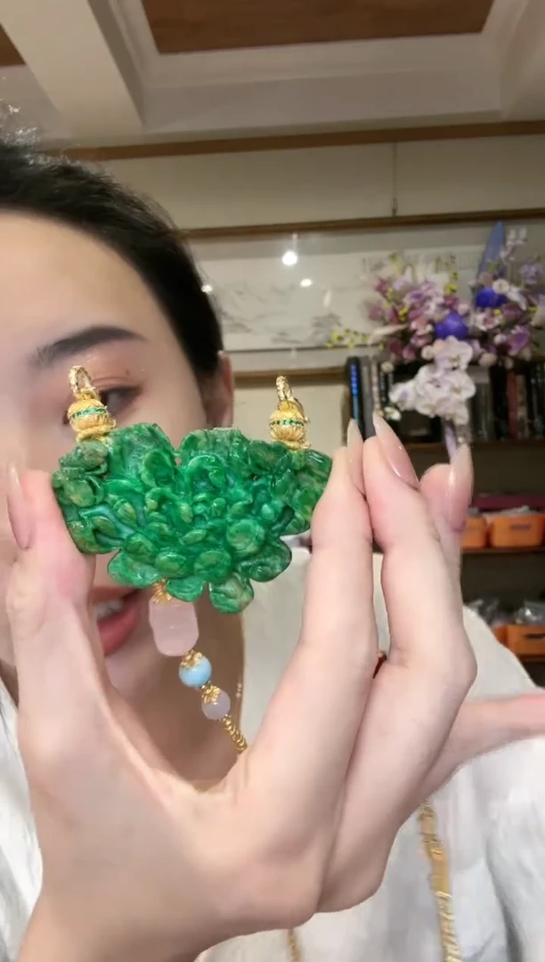 【闪购商品】翡翠颈饰未镶嵌国风