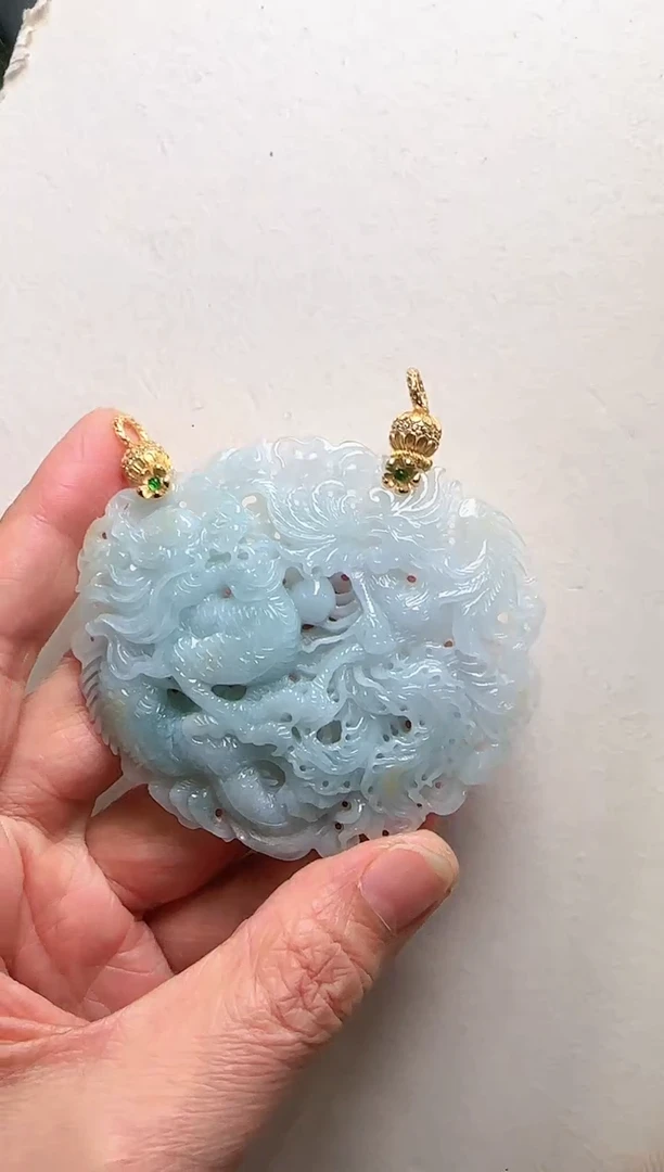 【闪购商品】翡翠颈饰未镶嵌国风