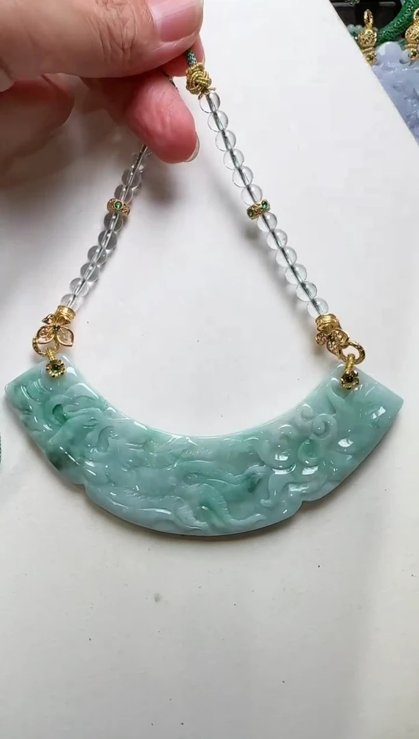 【闪购商品】翡翠颈饰未镶嵌国风