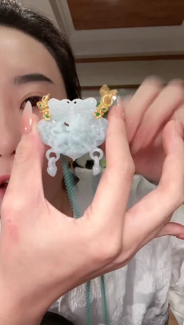 【闪购商品】翡翠颈饰未镶嵌国风