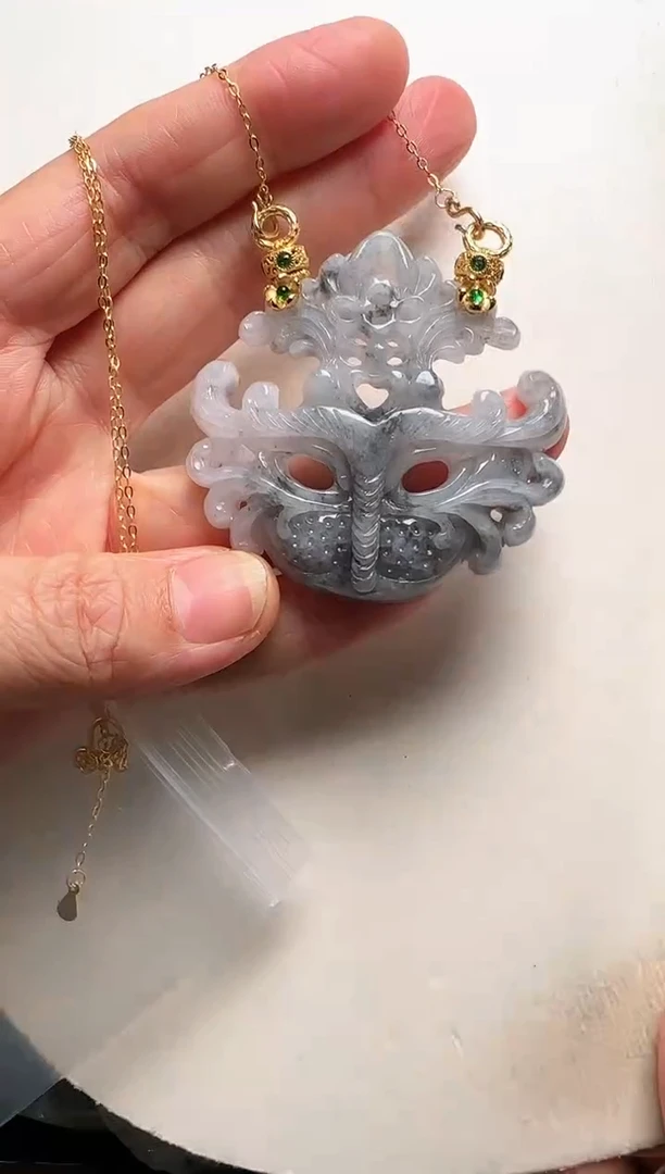 【闪购商品】翡翠颈饰未镶嵌国风