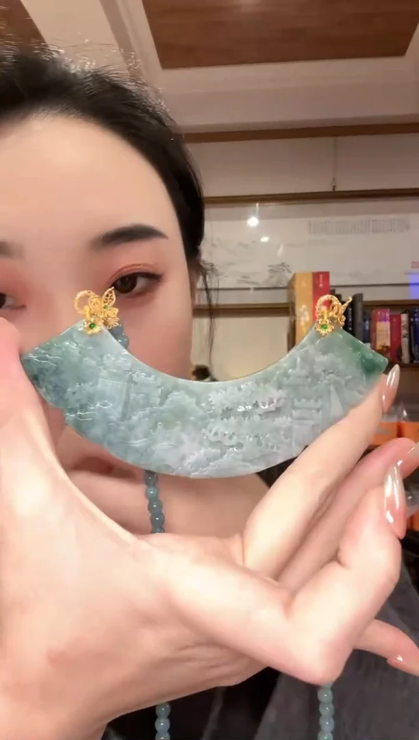 【闪购商品】翡翠颈饰未镶嵌国风