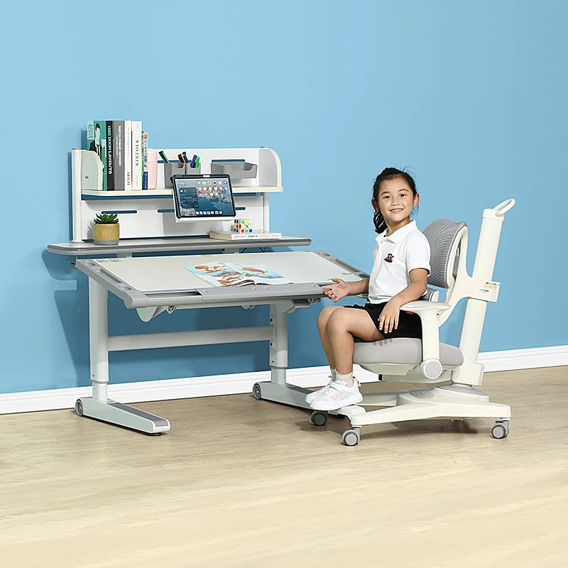 唯德骏森儿童学习桌小孩书桌写字桌椅写字台学生作业桌可升降简约
