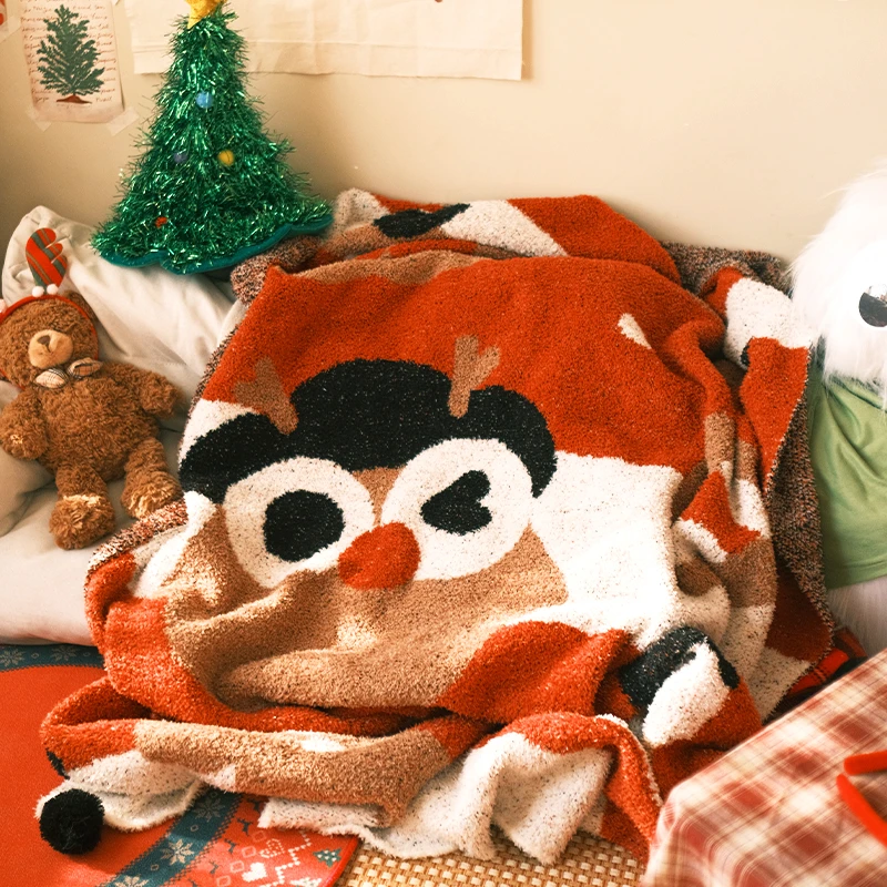 保卫萝卜阿波圣诞毛毯