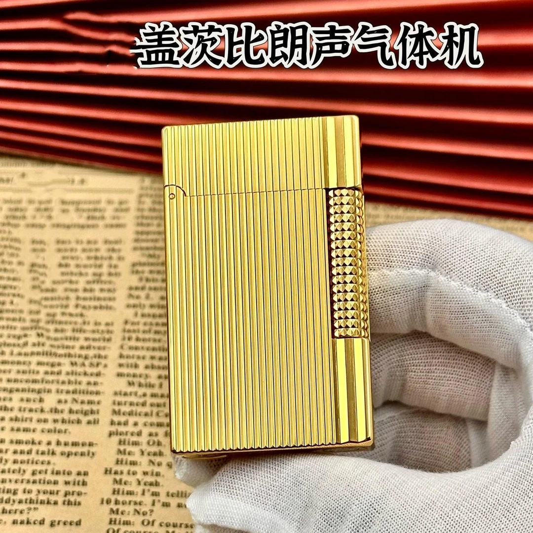 朗声打火机盖茨比金色烤漆户外点火国潮送男友横道盖茨比高档16