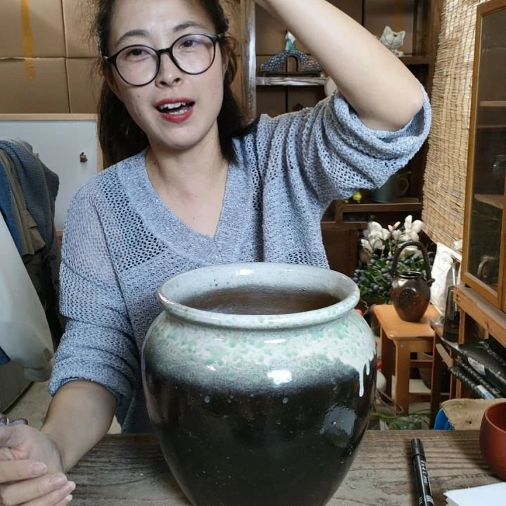 【闪购商品】瓷罐瑕疵216