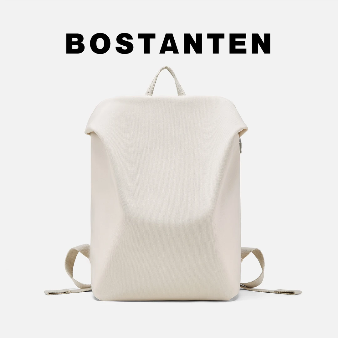 波斯丹顿男女大学生轻便空气感双肩背包通勤休闲旅行韩版电脑书包