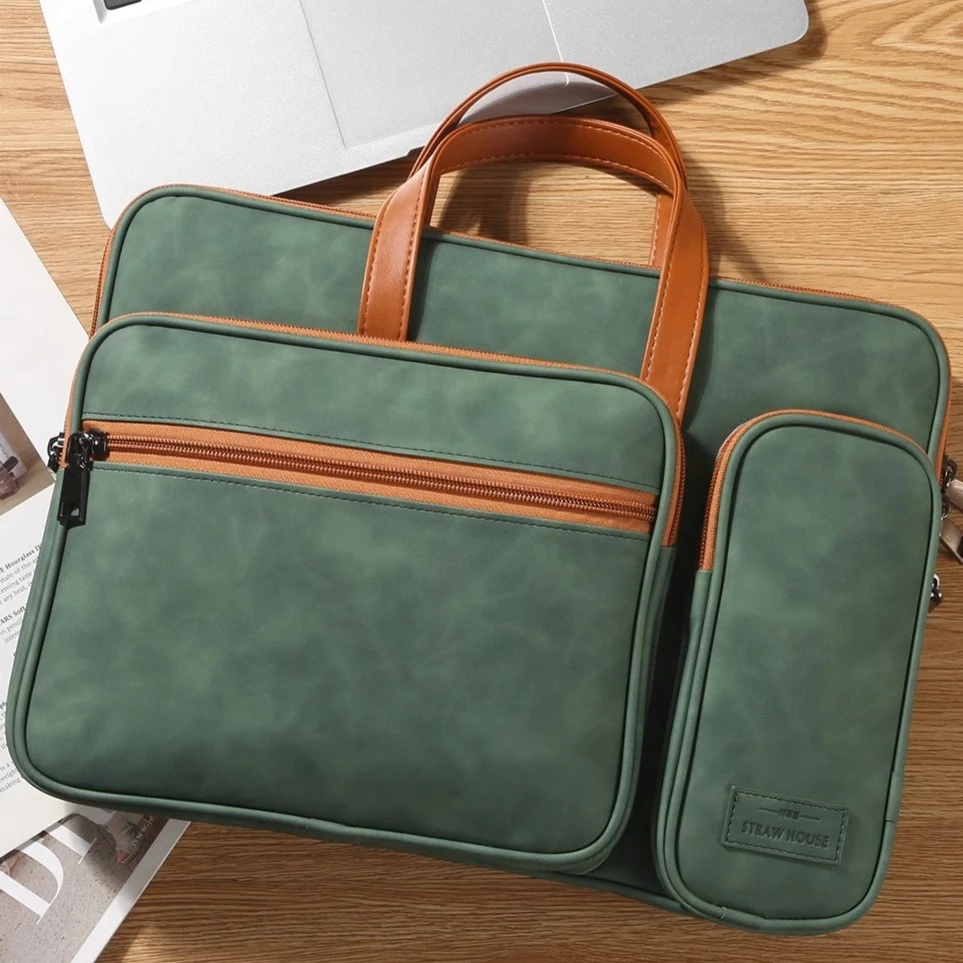适用苹果笔记本手提电脑包男女macbook12pro13.3air15.6英寸17.3