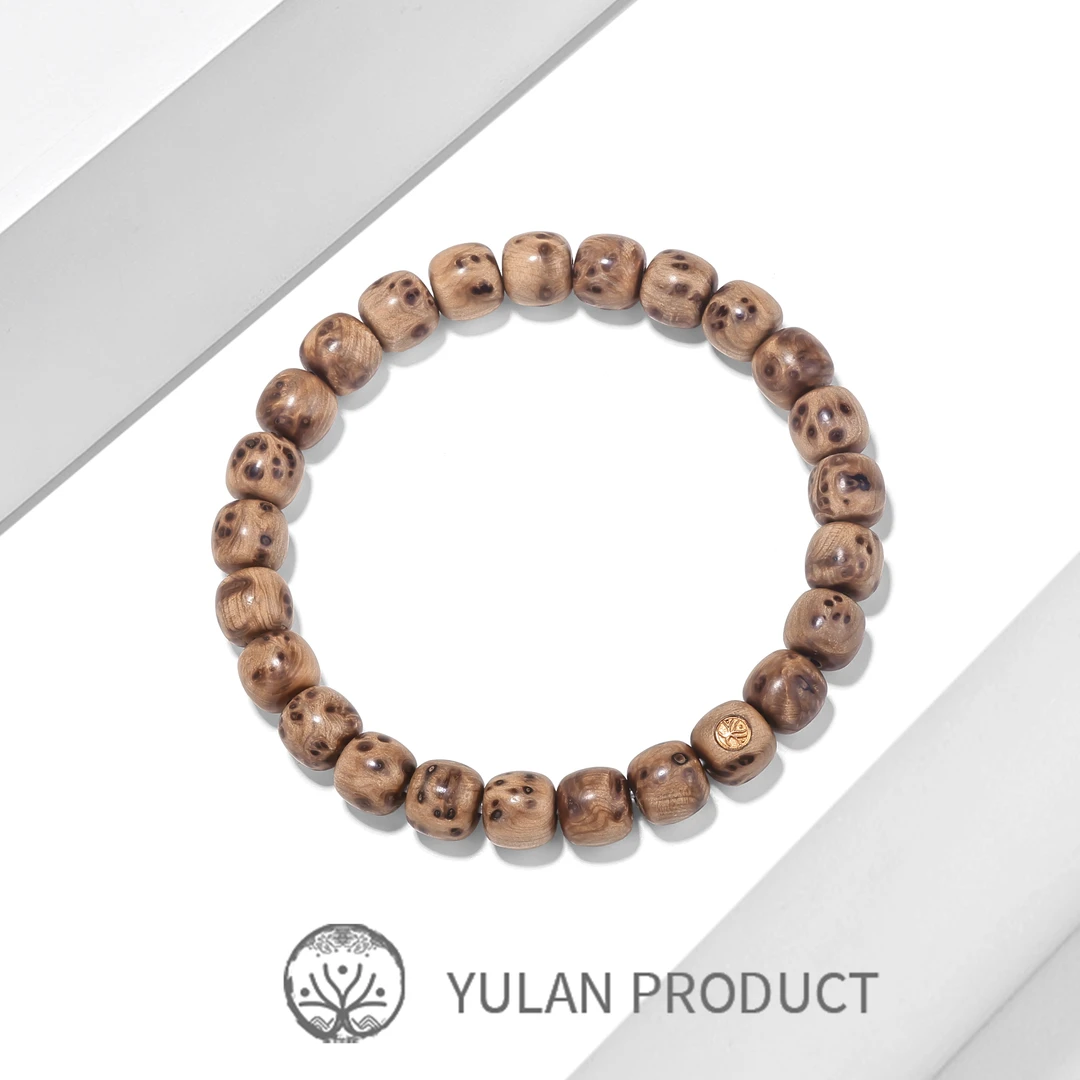 钰澜文玩【金标】【臻品 卓著】太行料留疤崖柏9*8-高油高密精工