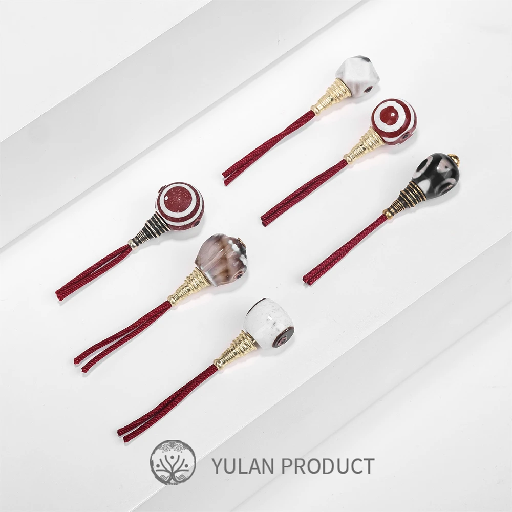 钰澜文玩玛瑙三通一个（多样性发货）