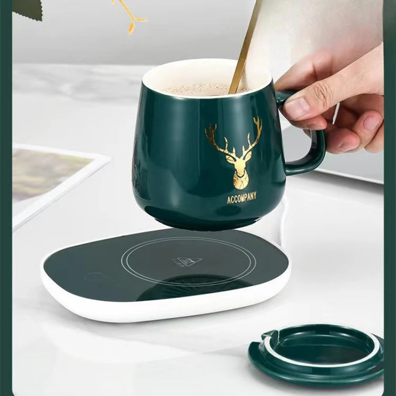 【新疆包邮】恒温杯垫加热发热牛奶器自动保温垫度暖暖杯