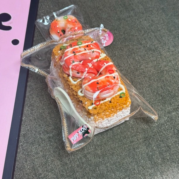 PippKoo 手工潮流玩具 虾仁长饭团