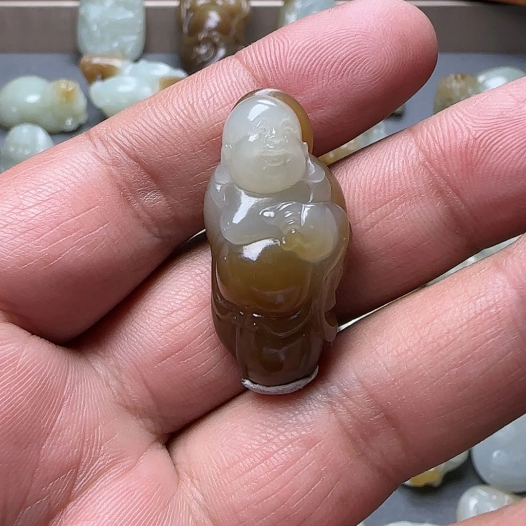 【闪购商品】和田玉（糖玉）颈饰未镶嵌小**1