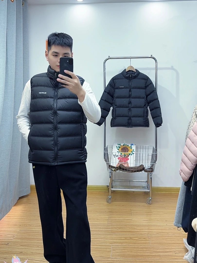 书玥家806马甲运动风情侣男女棉服马甲百搭保暖冬季无痕男女通用