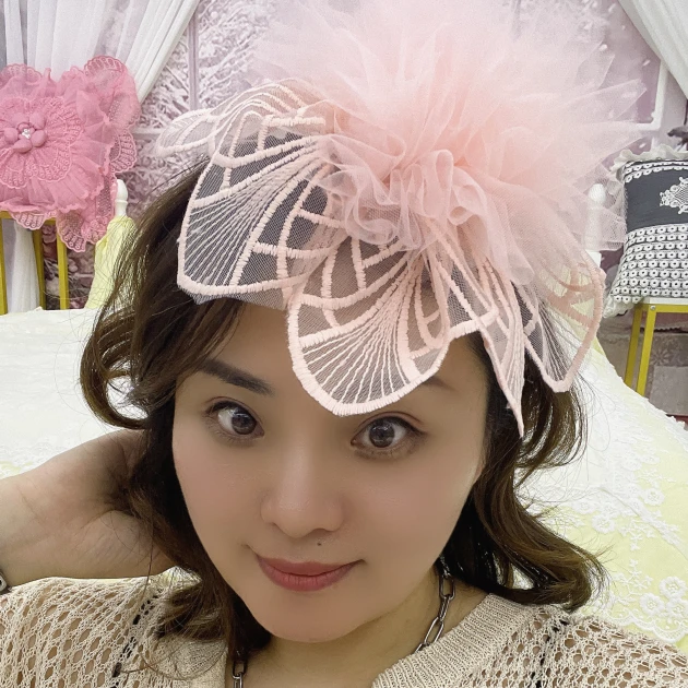 原创设计发饰 花饰发箍头饰可爱时尚气质纯手工甜美轻奢设计师