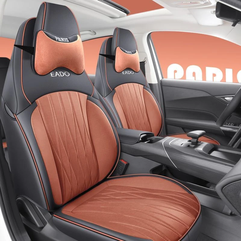 定做新款长安逸动专用全包汽车坐垫四季通用卡通科技布座套座垫