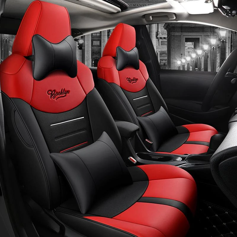 适用于2014-2024款丰田卡罗拉汽车座套专车专用皮革全包围坐垫套