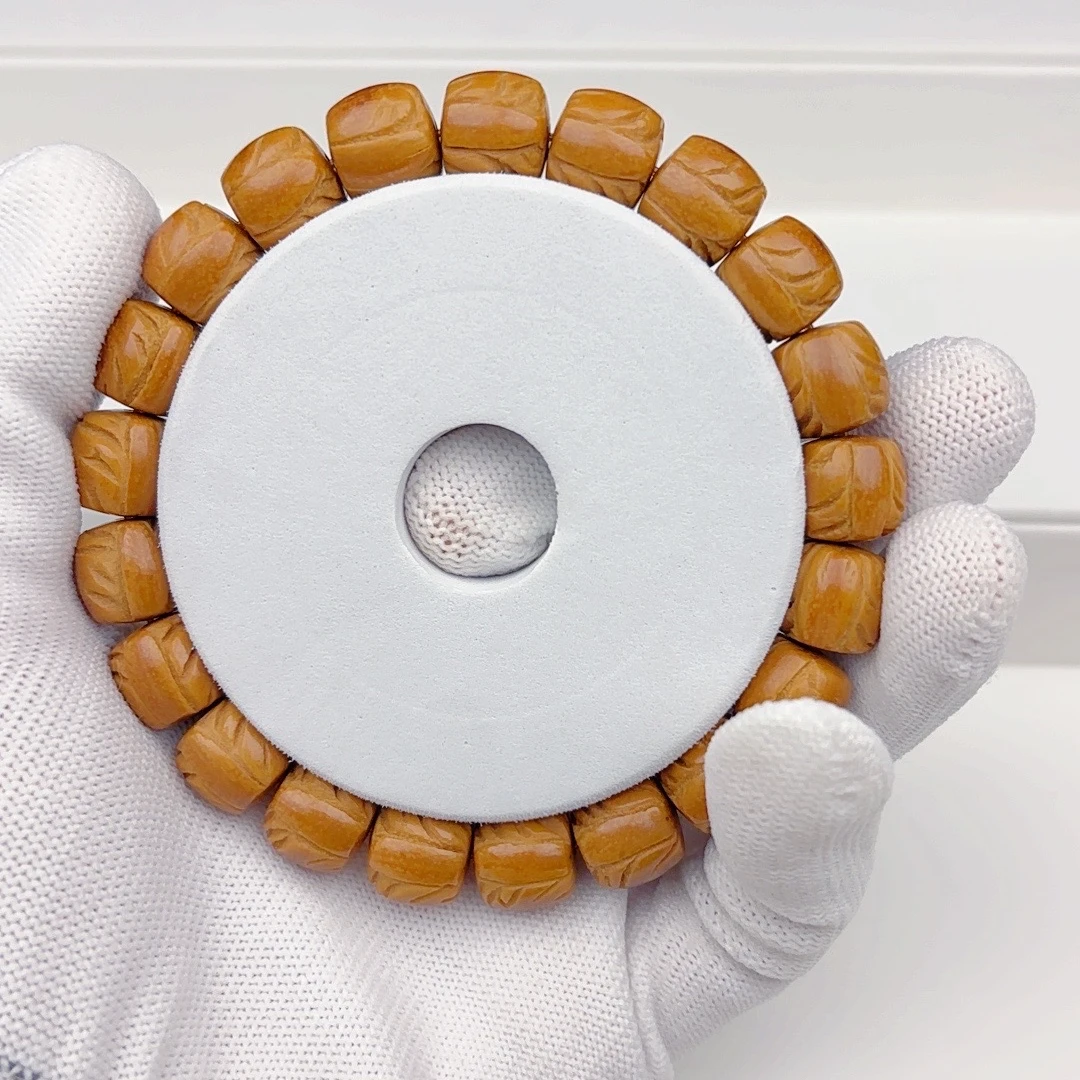 野生纯天然龙纹桃核直切手捻文玩精品手串11尺寸