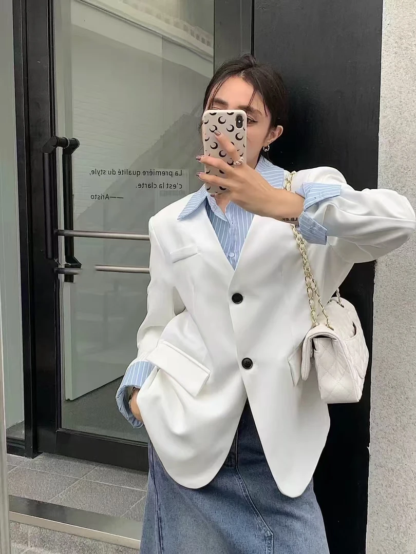 2024年秋款韩系外套网红气质