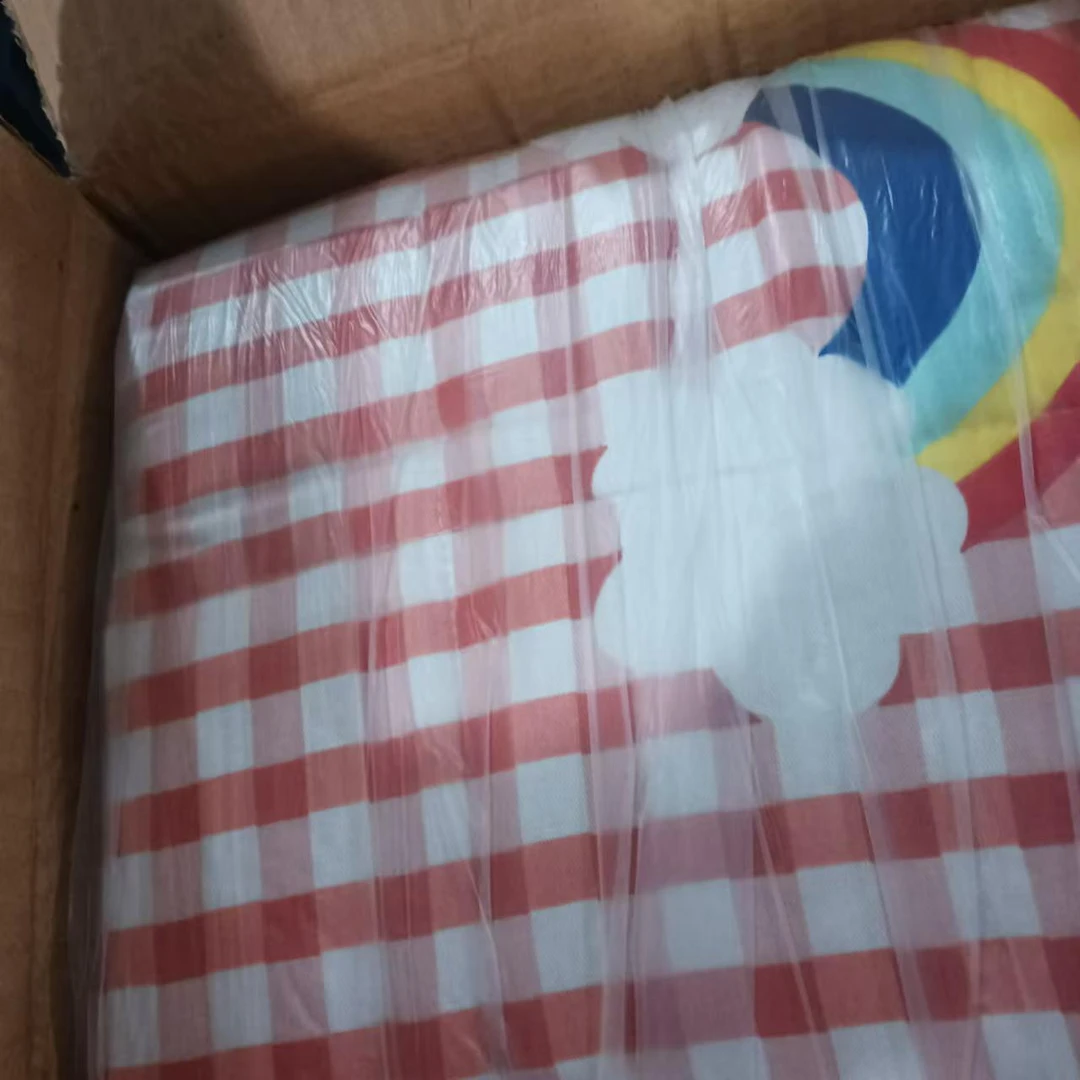 红色彩虹PR重力小被子127*152