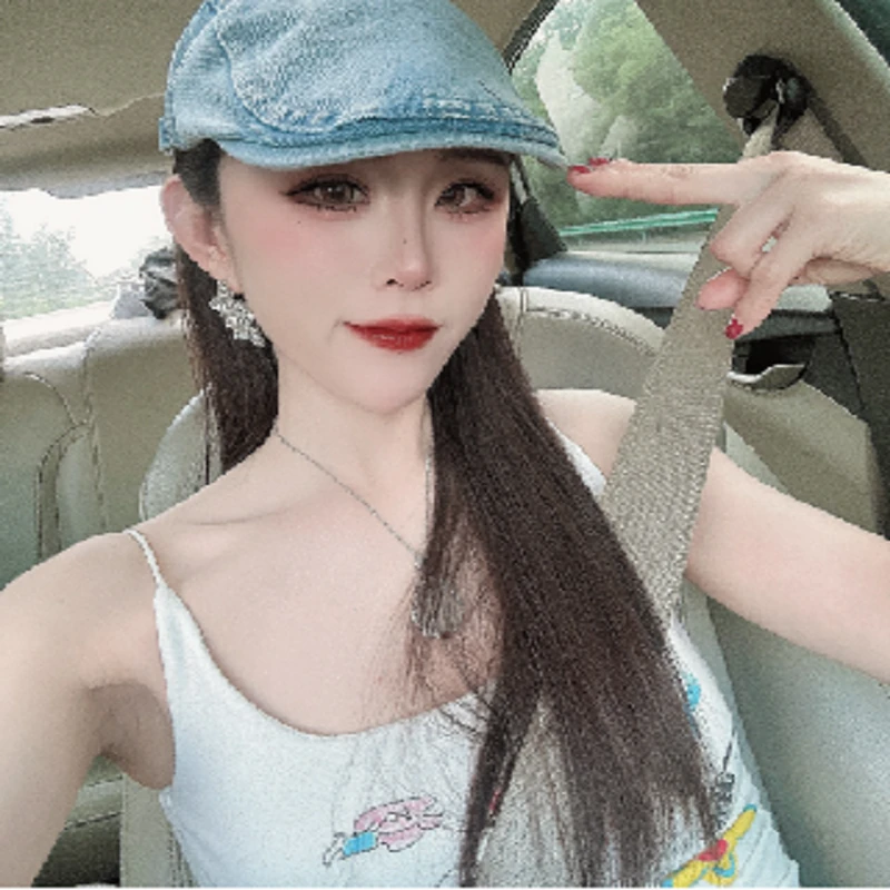 奥莱萍萍-3号【歌L思】大圆领吊带上衣.