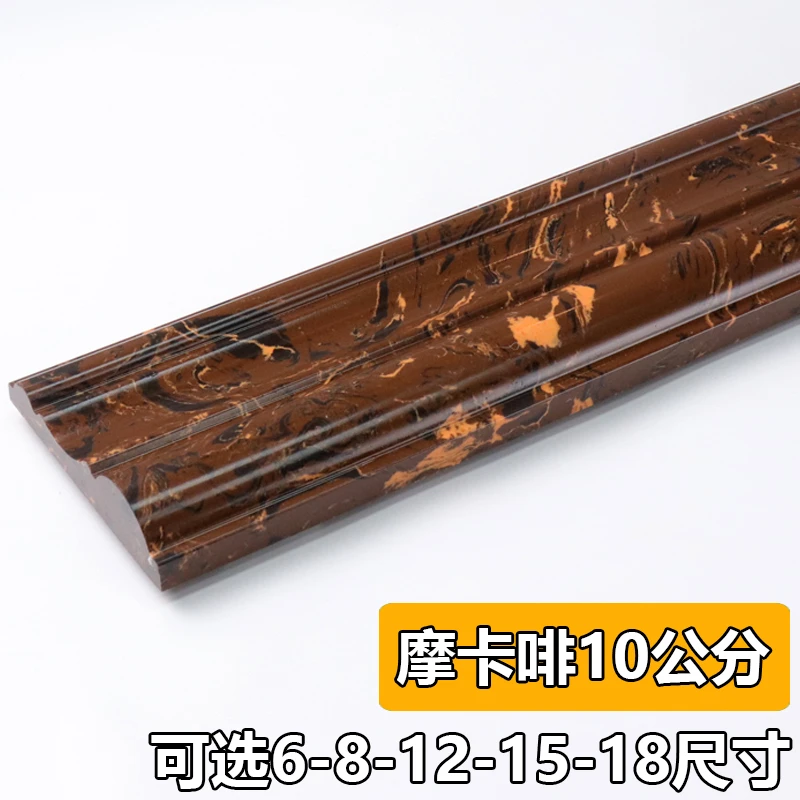 欧式棕色系线条样品 需要几件拍几件 尺寸随机