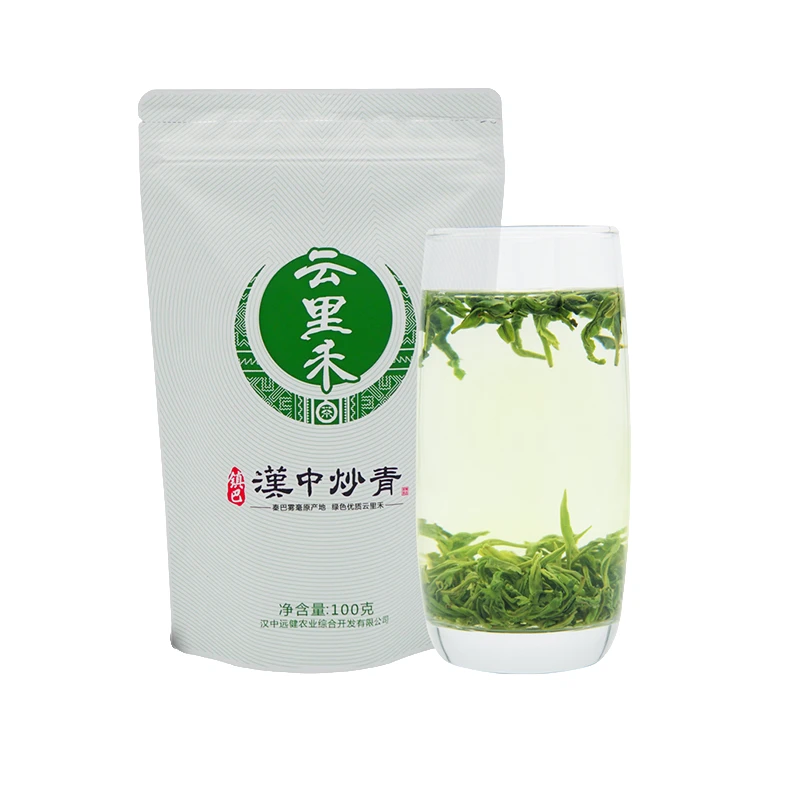 云里禾镇巴炒青高山绿茶新茶汉中特产绿茶100g