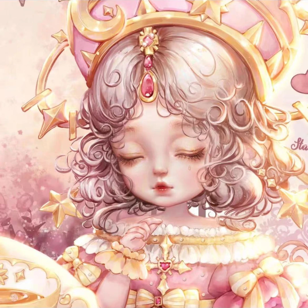 【拆盒】MONA蒙娜星河轨迹盲盒星河绮梦原创设计潮玩手办洛丽塔风格