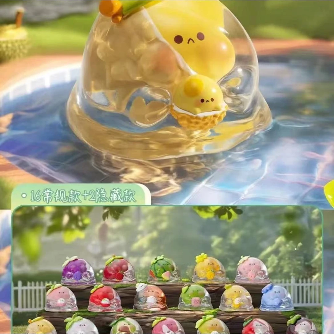 【拆盒】水波蛋果缤纷系列 正品潮玩盲盒