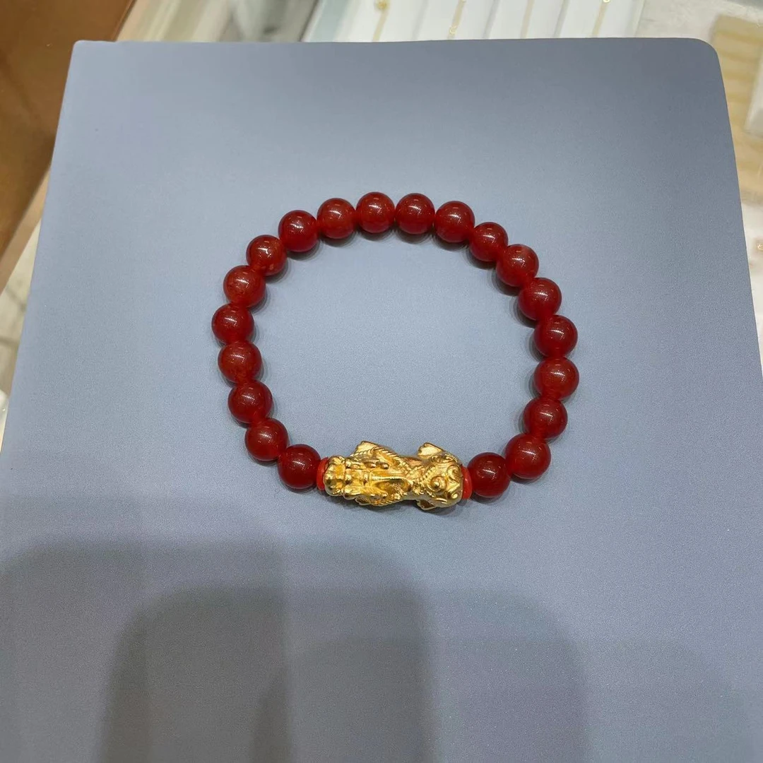 玛瑙貔貅手串手链