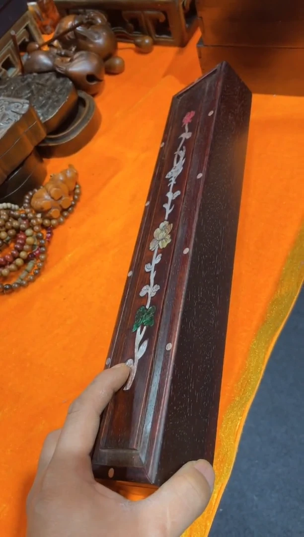 【闪购商品】檀香木木艺线香盒