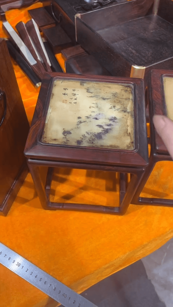 【闪购商品】木小花架小花架摆件