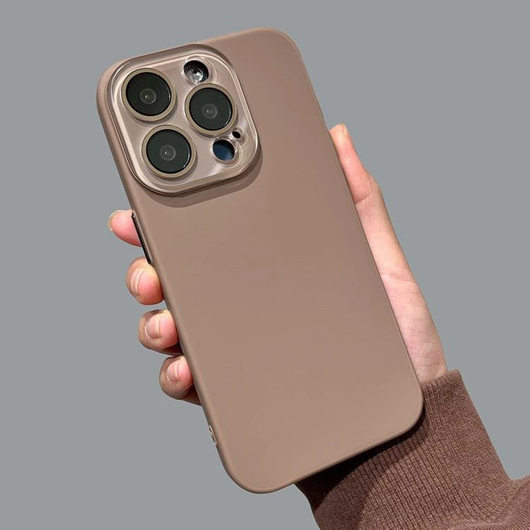 肤感磨砂原机质感苹果15ProMax手机壳iPhone13新款14plus高级11男
