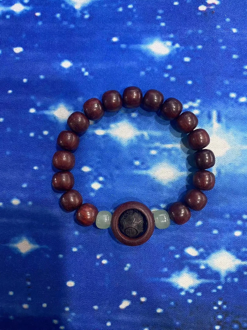 155号 紫檀1.0配饰手串