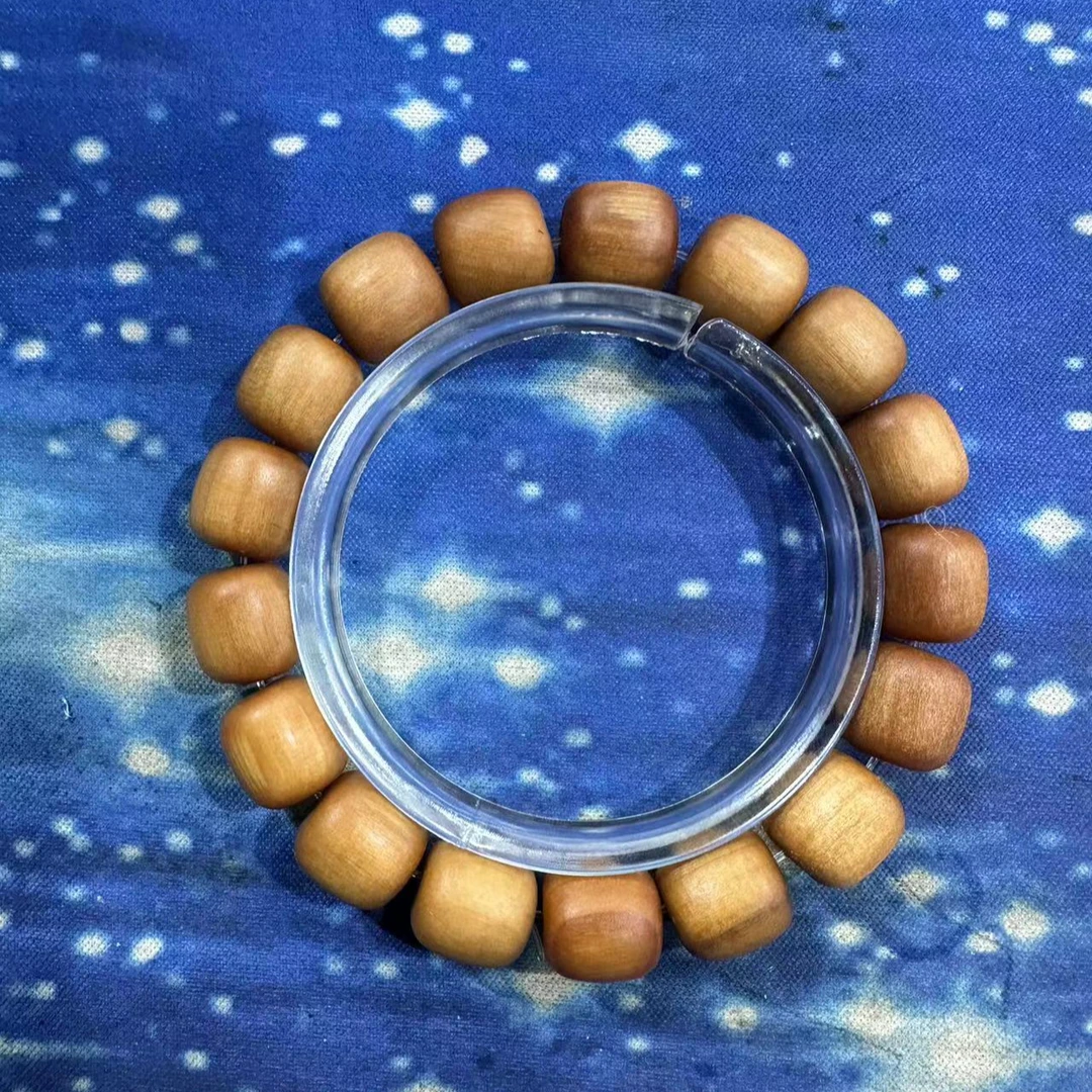 352号 檀香1.2cm桶珠手串