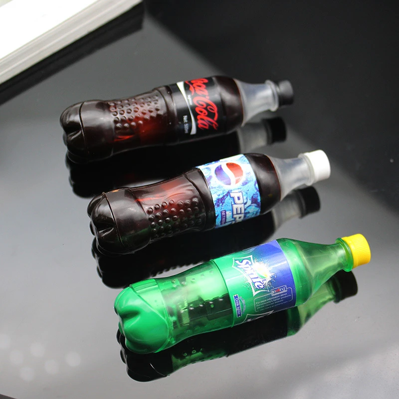 雪碧可乐造型电子打火机网红创意迷你个性搞怪创新颜值潮玩送男友