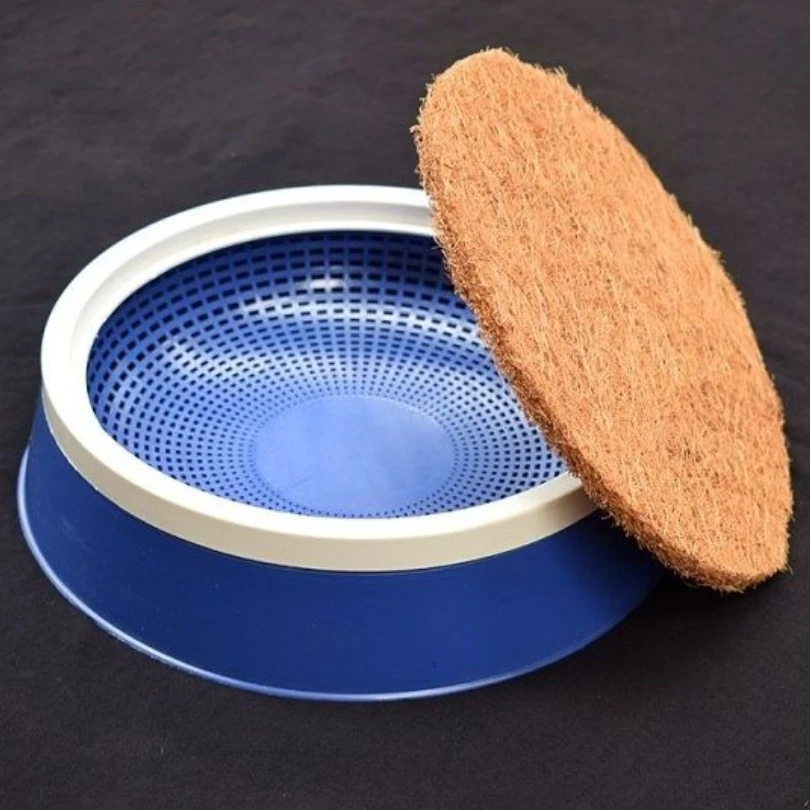 鸽子窝防侧翻蛋窝信鸽塑料巢盆棕垫鸽子用品肉鸽观赏鸽观赏鸡养殖