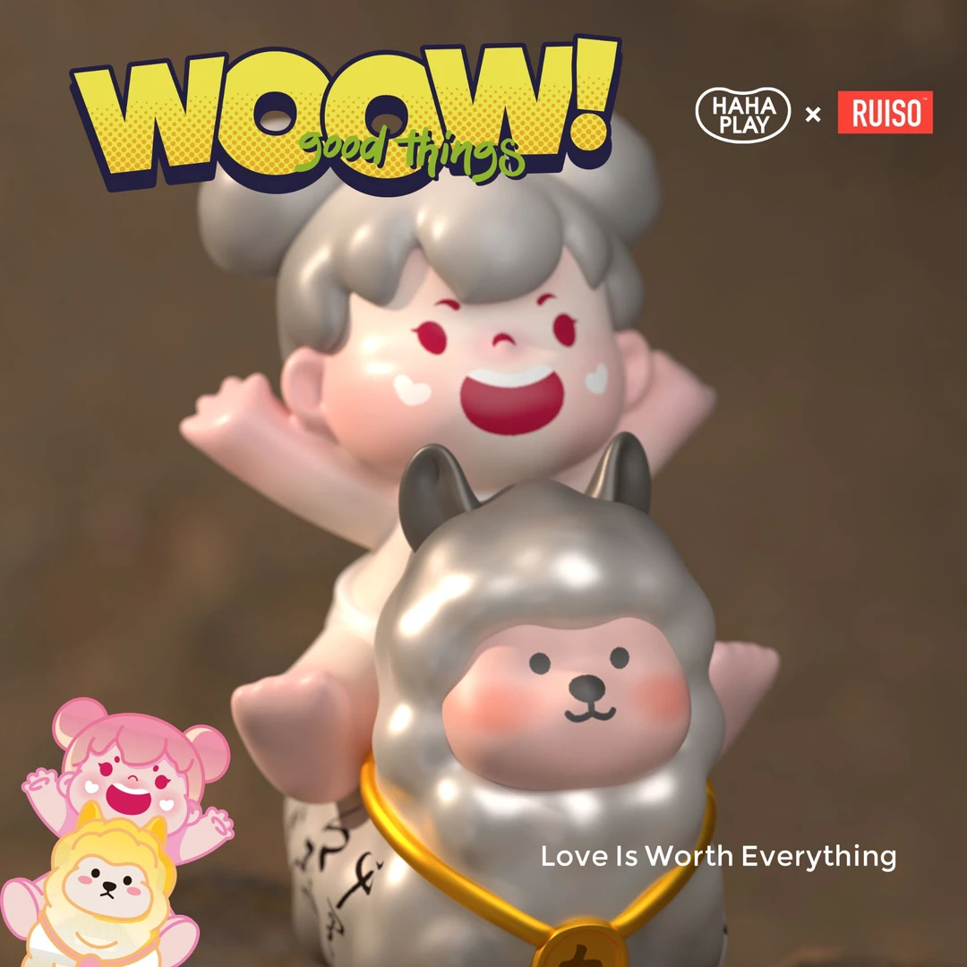 （拆盒）WOOW哇嗷小玩伴的欢乐出游潮玩萌袋