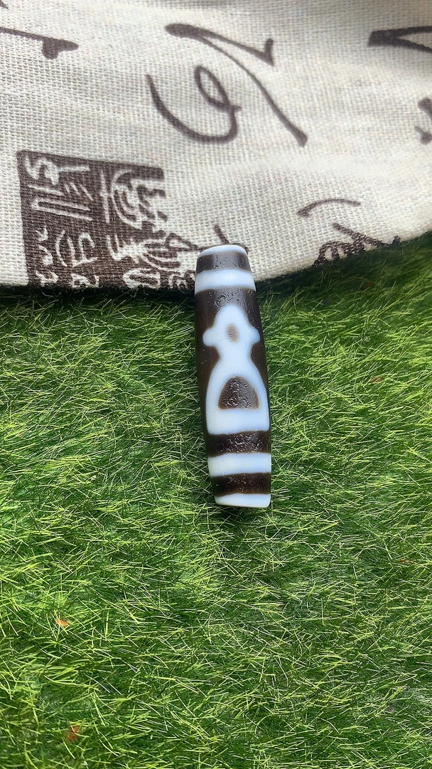 白芯偏口糖心满风化马蹄纹包浆财财玛瑙复古吊坠配饰多样性