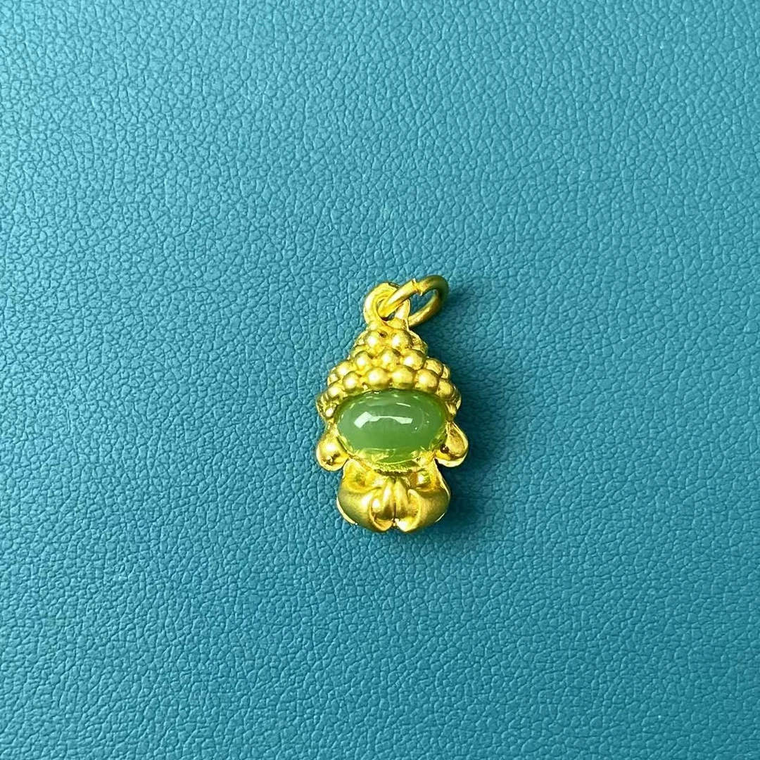 经典国风天然玛瑙宝宝佛吊坠326