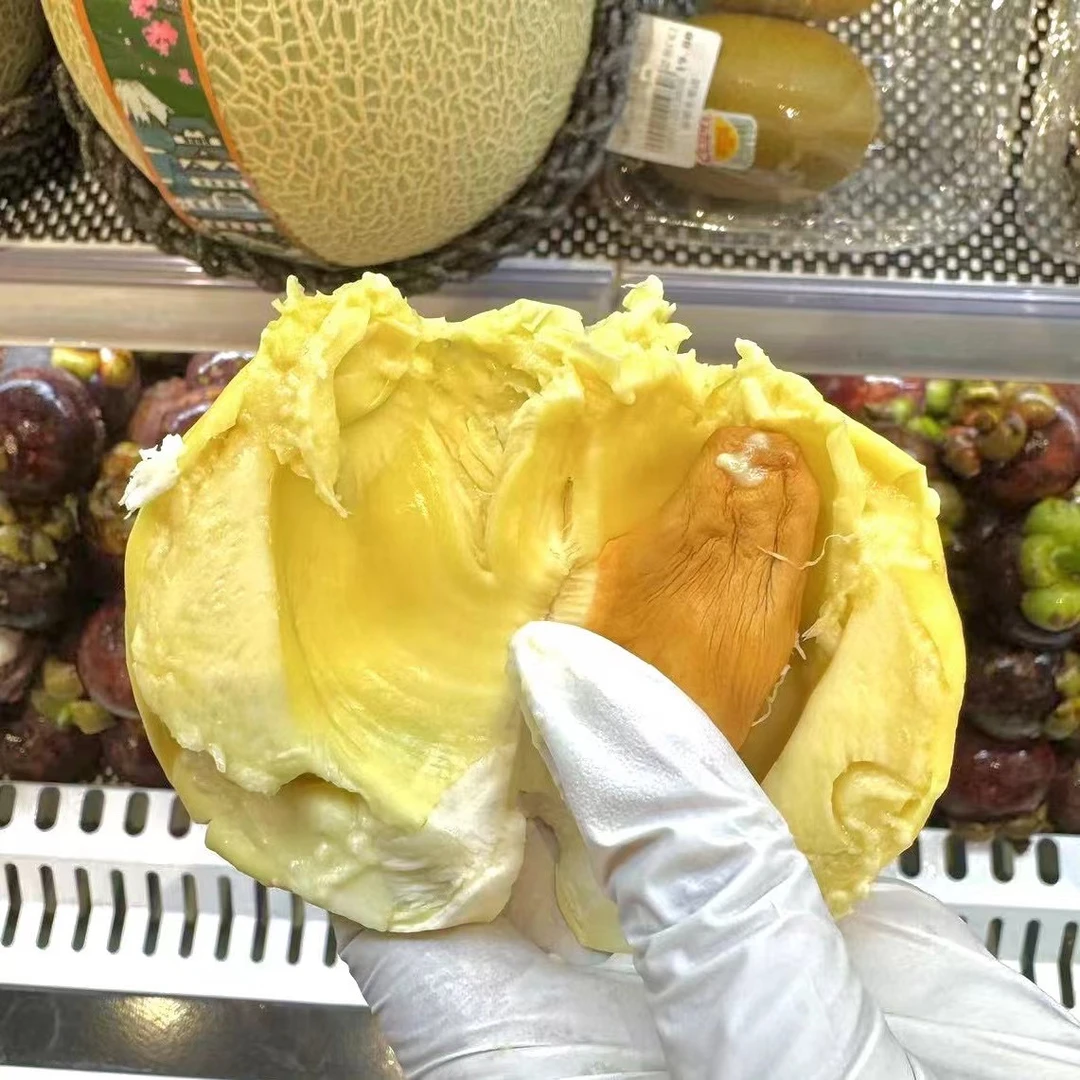 泰国金枕新鲜榴莲纯肉750g嘎嘎赞（核小核小金枕泰国